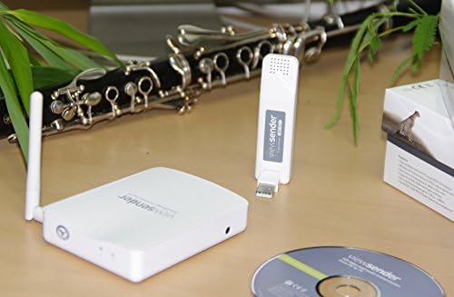 [VIEWSENDER UNC-V101] Wireless Audio/Video Sender PC to TV (or Projector) - Wireless UWB stream audio and video from any computer to a TV or Projector ★ made in Korea