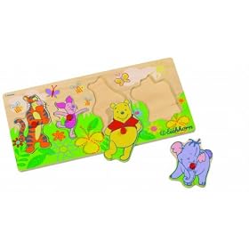 Peasytoys Disney My Friends Tigger & Pooh Wooden Figure Puzzle (5 Pieces)