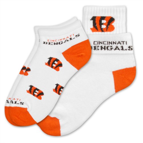 Cincinnati Bengals Women's Socks, Medium (2-pack)