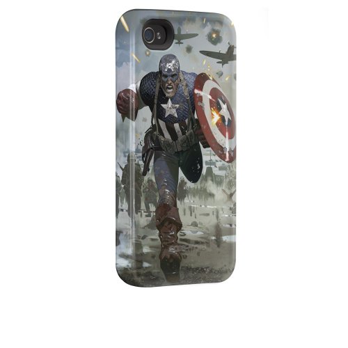  iPhone 4 / 4S Tough Case - Captain America - Shield