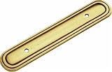 Hickory Hardware P479-LP 3-Inch Woodgrain Backplate, Lancaster Hand-Polished