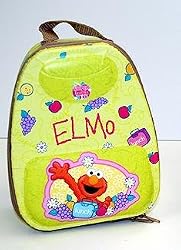 Elmo Tin Lunch Box. Backpack Shape (Cannot Be Worn As a Backpack)