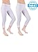 Sexy Basics Womens 2 Pack & 6 Pack Stretch Cotton Capri Lace Legging Tights