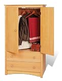 Sonoma 2 Door Armoire in Maple Finish