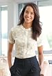 Burn Out Jacuard Blouse