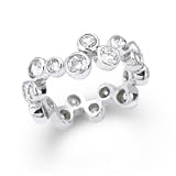 Bling Jewelry Designer Inspired Sterling Silver Bubble Ring Size 7