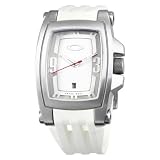Oakley Midsize 10 291 Warrant Collection Brushed White Watch