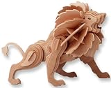 3-D Wooden Puzzle - Lion -Affordable Gift for your Little One! Item #DCHI-WPZ-M028