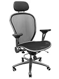 Mesh and Ventilated Office Chair - High Back Contemporary Mesh Chair - CP-A118B-MTLK-GG