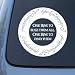 THE ONE RING - LOTRO - Lord of the Rings - Vinyl Car Decal Sticker #1677 | Vinyl Color: White