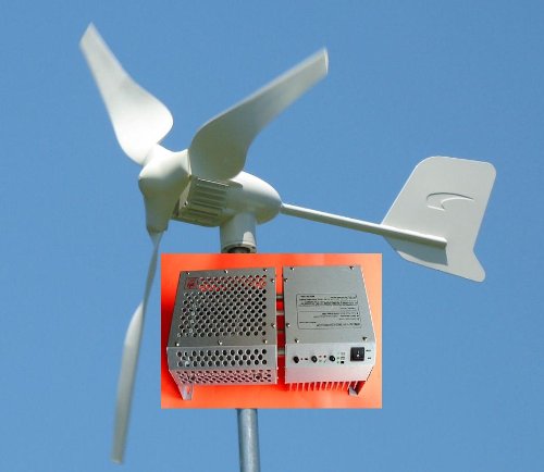 Windmax HY600-3 750 Watt Max 24-Volt 3-Blade Residential Wind Generator Kit