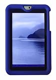Silicone Case for Toshiba Thrive 10in Android Tablet - Bobj protective cover - Batfish Blue on sale