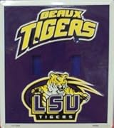 LSU Tigers Light Swich Cover (double)