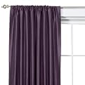 Home Faux Silk Window Panel - Wine (54x95")