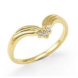 Diamond Ring in 14K Yellow Gold