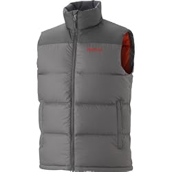 Marmot Guides Down Vest - Men's Gargoyle/Slate Grey, XL
