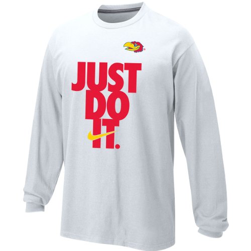 Nike Kansas Jayhawks Men's Classic Long Sleeve T-Shirt XX Large