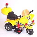 Review Smart Play Zone HT9920AY / Ride on battery powered rechargeable junior police trike - Yellow