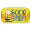 Peanuts Good Grief Mini Tin Sign