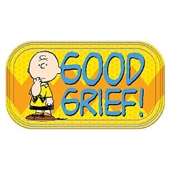 Peanuts Good Grief Mini Tin Sign