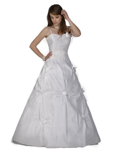 Envie/Paris – 1003 JOVANNA Abendkleid Ballkleid 2-teilig in Weiss 38-52 Reviews