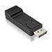 HDGear Display Port/HDMI Adapter (19 polig DisplayPort Stecker auf HDMI Buchse) schwarz