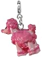 Adorable3D Pink Poodle Charm by CHARM-IT! "What Charms You" Contest Winner!