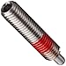 Jergens 26937 Stainless Steel Spring Plunger, 303 Stainless Steel, 8-32 Thread, With Locking Element