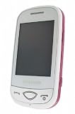 Samsung B3410 GSM Quad-Band Unlocked Cell Phone with 2MP camera, Touch Screen, QWERTY Keyboard, MP3 Player, and Bluetooth--International Version with No Warranty (Pink)