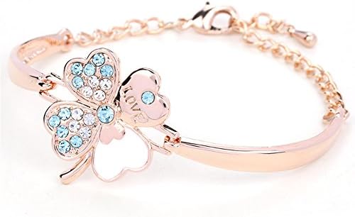 StMen Women's Clover Korean Jewelry Accessories Crystal Bracelets(C2)