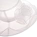 Vbiger Women's Summer Flat Large Wide Brim Gauze Kentucky Derby Sun Hat (White)