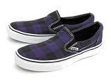 (バンズ) VANS SLIP ON(スリッポン バッファローチェック) V98BF CHECK PURPLE_CHECK