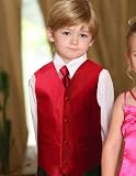 Michael Fancy Striped Vest and Windsor Tie Set