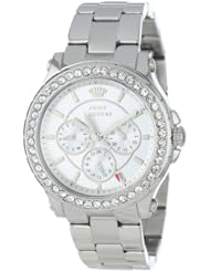 Juicy Couture Womens 1901048 Pedigree Stainless Steel Bracelet Watch