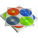 Case Logic CDP-200 200 Disc Capacity CD ProSleeve Pages (White)