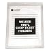 C-Line Vinyl Shop Ticket Holder, 8.5 x 11 Inches, Both Sides Clear, 50 per Box (80911)