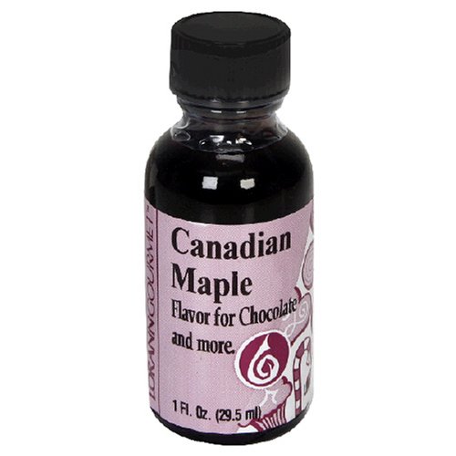 LorAnn Oil-Soluble Flavors for Chocolate, Canadian Maple Oil, 1-Ounce Bottles (Pack of 4) by LorAnn Oils