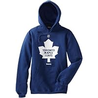 NHL Toronto Maple Leafs Primary Logo Hoodie, Medium, Dark Blue