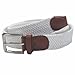 Luxury Divas Braided Stretch Belt With Gunmetal Buckle