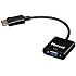 Moread DisplayPort to VGA Adapter (Male to Female) - Black