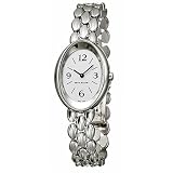 Bvlgari OVW32GG Ovale White Dial Stainless Steel Ladies Watch by Bvlgari