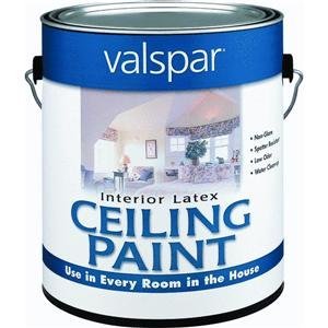 Valspar 027.0001426.007 Valspar Interior Latex Ceiling White Paint