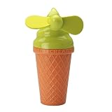 Produkt-Bild: Hand- / Stand-Ventilator ICE CREAM pistazie / green