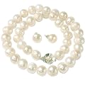 Pearl Freshwater Cultured Potato White Necklace 10.5 - 11.5 mm 17