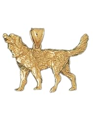 CleverEves 14K Gold Pendant Dog Themed 13 - Gram(s)