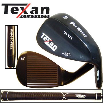 TEXAN CLASSICS GUN METAL LOB WEDGE