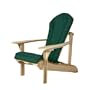 Outdoor Patio Adirondack Chair Cushion - Forest Green