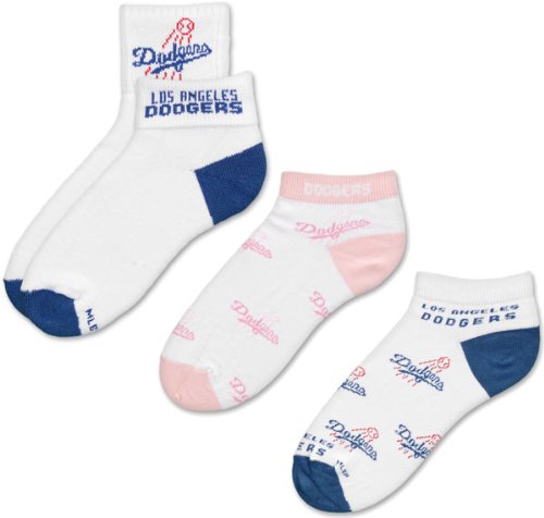 Los Angeles Dodgers Women's 3-Pair Sock Pack