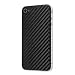 CarbonFilm Back for iPhone 4/4S: R�ckseitenschutz im Carbon-Design, schwarz