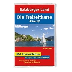 Die Allianz Freizeitkarte Salzburger Land - Salzkammergut 1:120 000